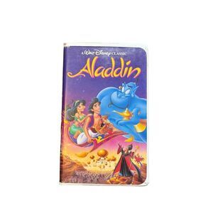 Walt Disney Classic Aladdin VHS 1993 Black Diamond Edition Vintage Collectible T